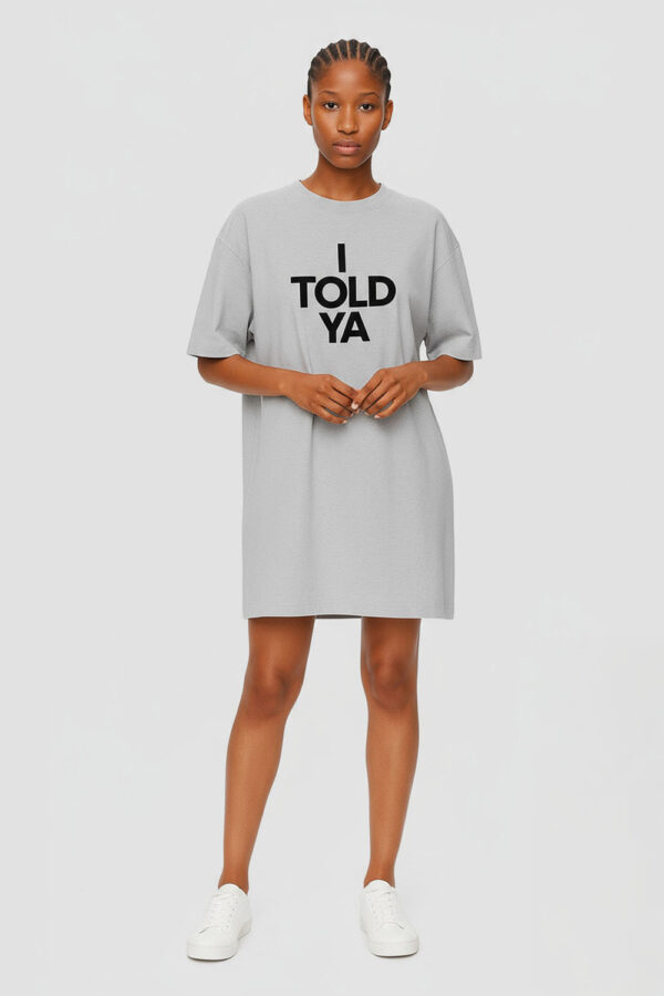 TSHIRT MAXI DRESS OVER
